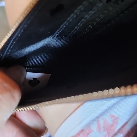Kate Spade Staci Medium L-Zip Wristlet Wallet Black Saffiano Leather NWOT - Picture 11 of 11
